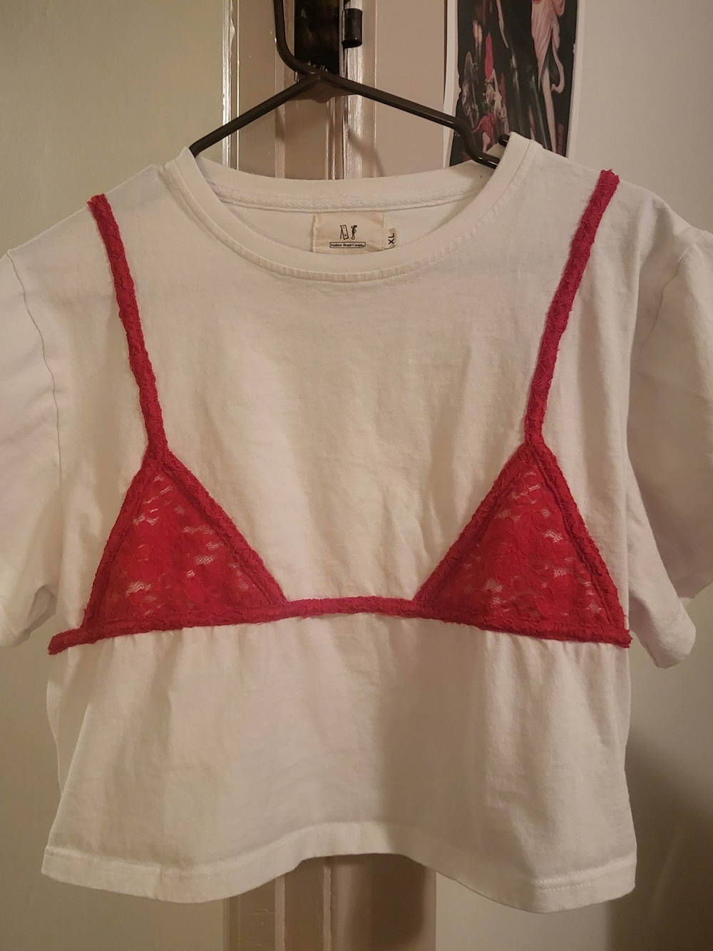 Fashion Brand Company Bikini Bod Crop Tee